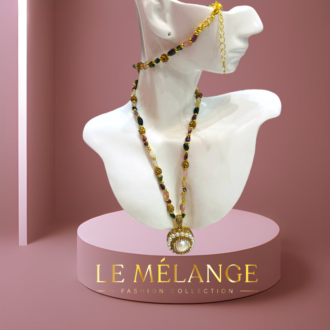 A Mélange Semi-Precious stones necklace