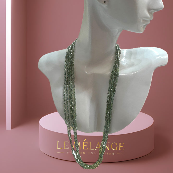 Green Crystal Necklace