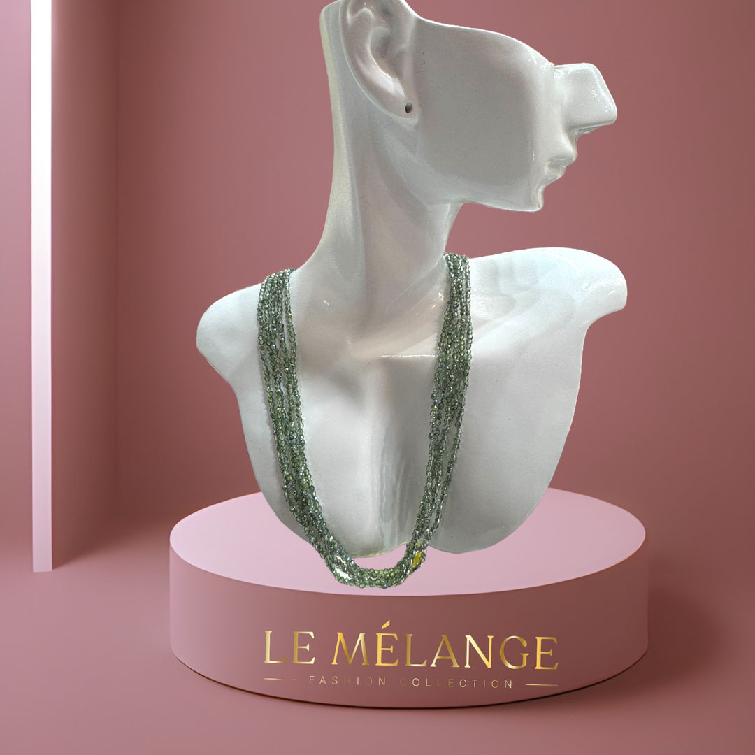 Green Crystal Necklace