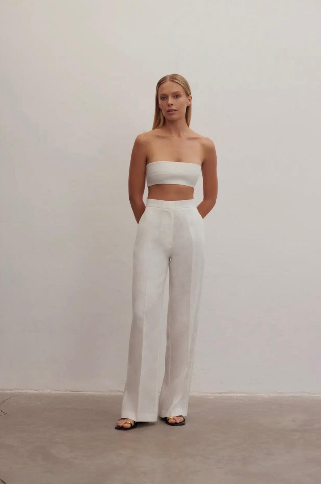 Linen-waisted Trousers